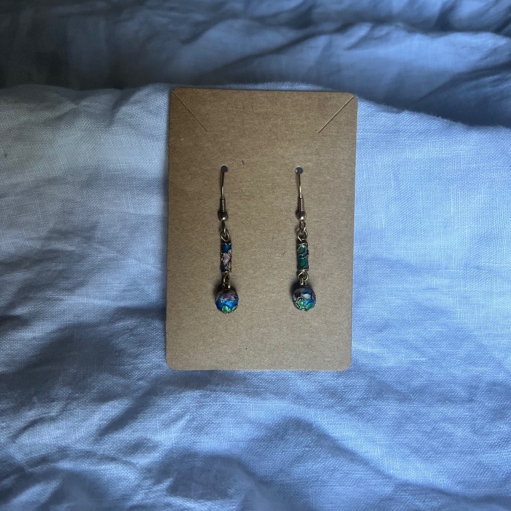 Dangly earring One of a kind artist made earrings